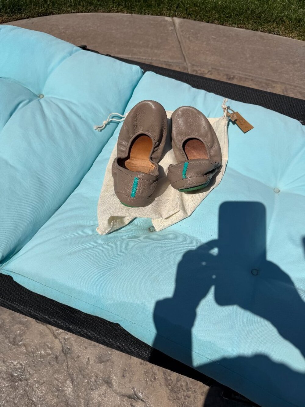 Dark Gray Tieks - Size 8